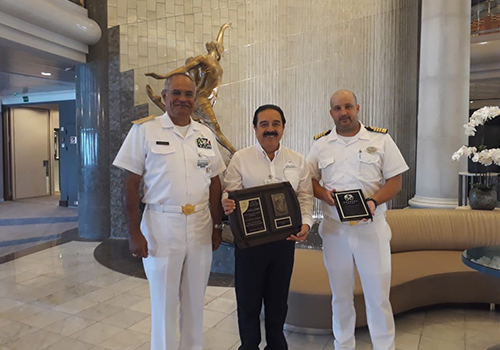 ARRIBO INAUGURAL “CRYSTAL SYMPHONY